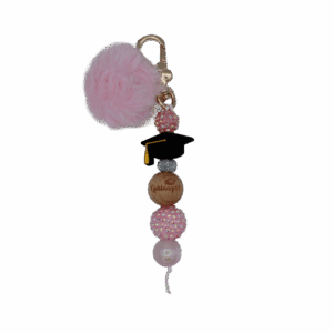 Sleutelhanger Geslaagd Roze