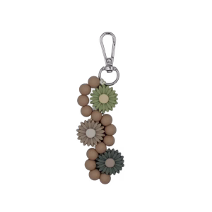 Sleutelhanger Bloemen Groen Bruin