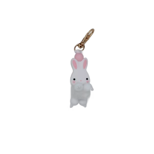 Sleutelhanger Konijntje Wit Fluffy