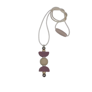 Ketting Paars Wit