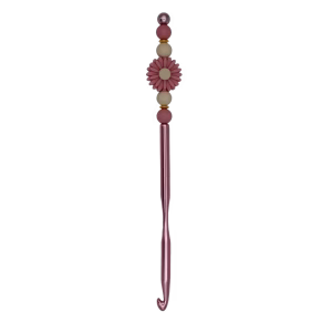 Haaknaald Roze 6MM